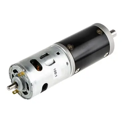 RS PRO Brushed Geared DC Geared Motor, 38.7 W, 12 V dc, 98 Ncm, 43 rpm, 12mm Shaft Diameter