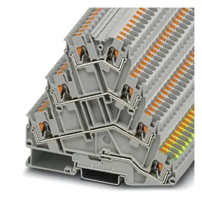 Phoenix Contact PT Series PT 4-PE/3L Terminal Block