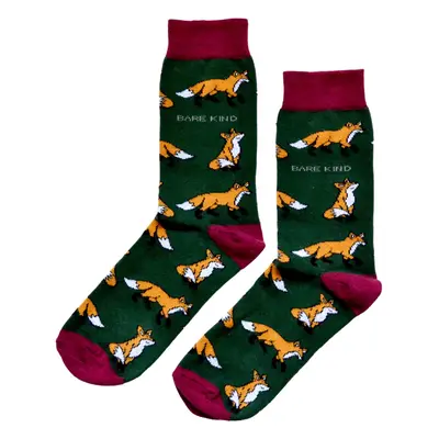 Save the Foxes Bamboo Socks | UK Adult 4-7