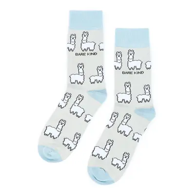 Save the Alpaca Bamboo Socks | UK Adult 7-11