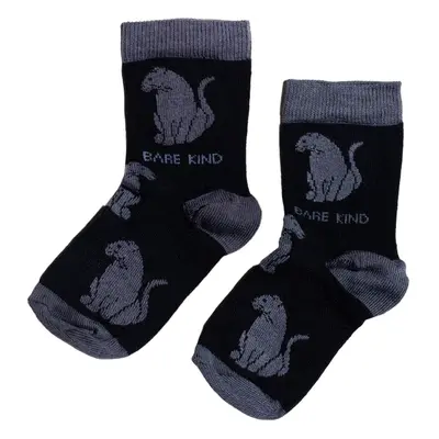 Save the Black Panthers Bamboo Socks for Kids | UK Kids 9-12 | Age 6-8 yrs