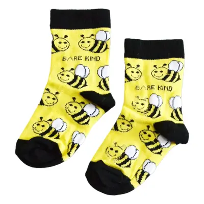 Save the Bees Bamboo Socks for Kids | UK Kids 9-12 | Age 6-8 yrs