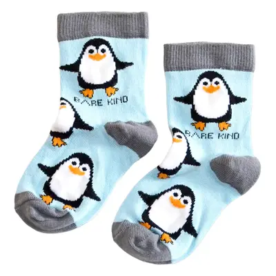 Save the Penguins Bamboo Socks for Kids | UK Kids 12-3 | Age 9-12 yrs