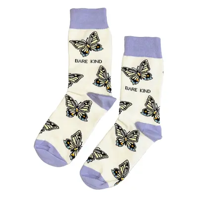 Save the Butterflies Bamboo Socks | UK Adult 7-11