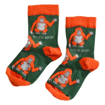 Save the Orangutans Bamboo Socks for Kids | UK Kids 9-12 | Age 6-8 yrs