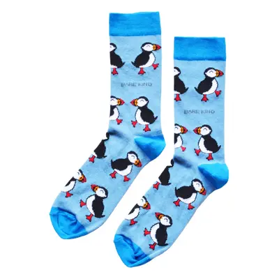 Save the Puffins Bamboo Socks | UK Adult 7-11