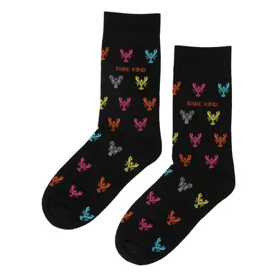 Save the Lobster Small Motif Bamboo Socks | UK Adult 7-11