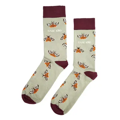 Save the Tiger Moth Bamboo Socks | UK Adult 4-7