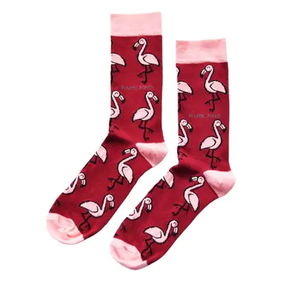 Save the Flamingos Bamboo Socks | UK Adult 4-7