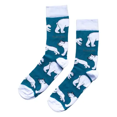 Save the Polar Bears Bamboo Socks | UK Adult 7-11