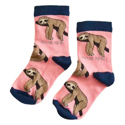 Save the Sloths Bamboo Socks for Kids | UK Kids 6-9 | Age 3-5 yrs