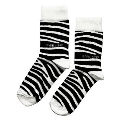 Zebra Print Bamboo Socks | UK Adult 7-11