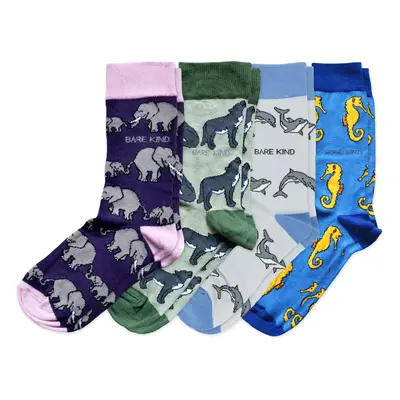 Wild at Heart Bamboo Sock Set | UK Adult 4-7