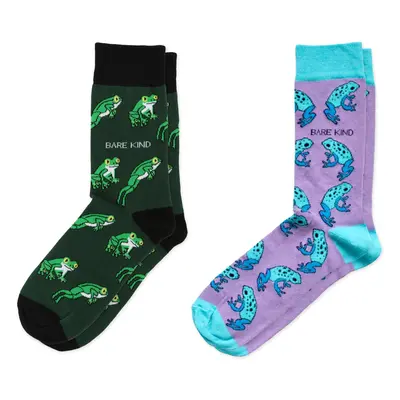 Frog 2 Pack Bamboo Sock Set | UK Adult 4-7