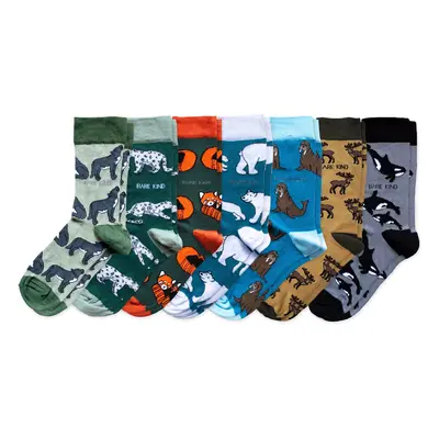 Winter 7 Pack Bamboo Sock Set | UK Adult 4-7