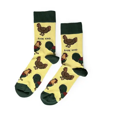 Save the Chickens Bamboo Socks | UK Adult 7-11