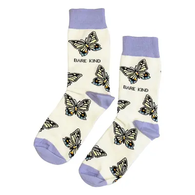 Save the Butterflies Bamboo Socks | UK Adult 7-11