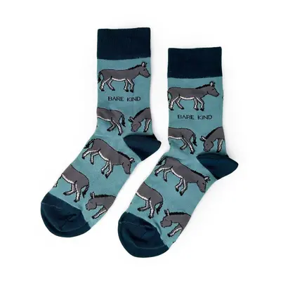 Save the Donkeys Bamboo Socks | UK Adult 7-11