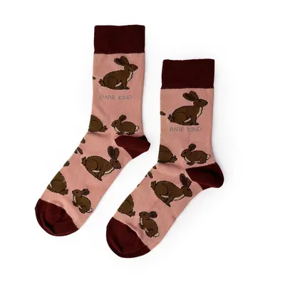 Save the Hares Bamboo Socks | UK Adult 7-11