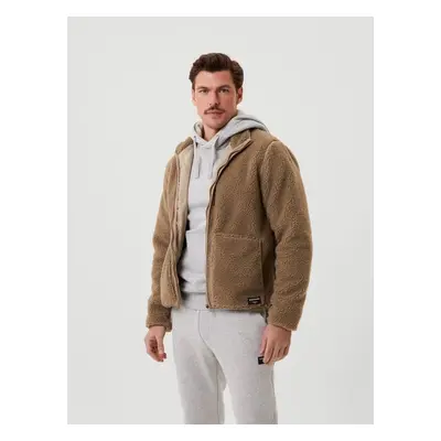 Björn Borg Centre Pile Fleece Jacket Beige