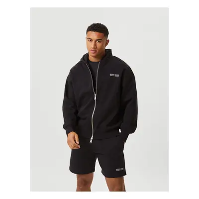 Björn Borg Borg Oversized Zip Hoodie Black