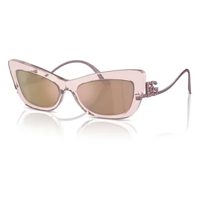 Transparent Rose/Light Brown Pink Mirror / 55