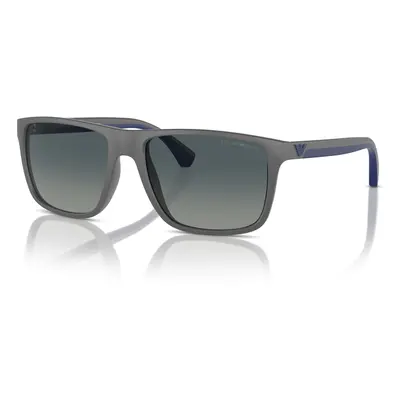 Matte Grey/Blue Gradient Polarised / 56