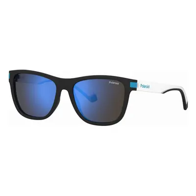 Matte Black Blue/Blue Mirror Polarised / 56