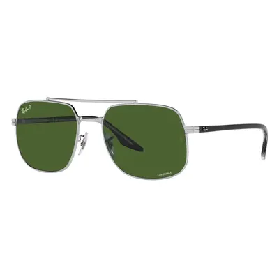 Silver/Dark Green Polarised / 56