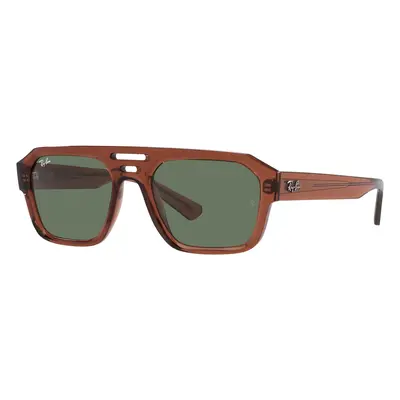 Transparent Brown/Dark Green Green / 54