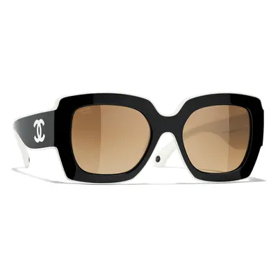 Black & White/Beige Gradient Polarised / 52