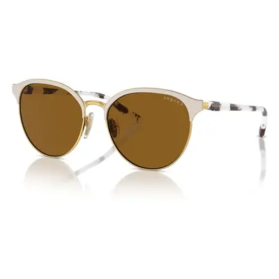 Top Matt Beige/Gold/Dark Brown Polarised / 56