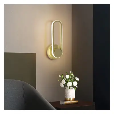 Modern Gold Indoor LED Rotated Wall Sconce