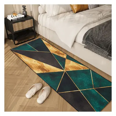 Modern 600mm x 3000mm Geometirc Rectangle Area Runner Rug Decorative Carpet