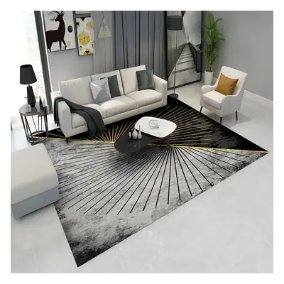 1500mm x 2100mm Modern Abstract Rug Polyester Rectangle Living Room Area Rug