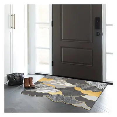 600mm x 900mm Morden Creat Non-slip Front Door Mat PVC Stain Resistant Entryway Rug