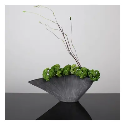 Artificial Plants for Home Decor with Resin Flowerpot