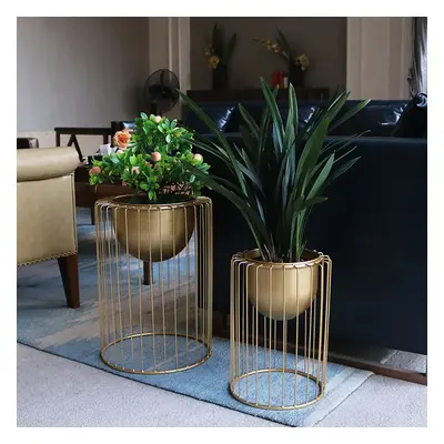 500mm Modern Flower Stand Gold Plant Stand for Indoors Modern Flower Stand in Large