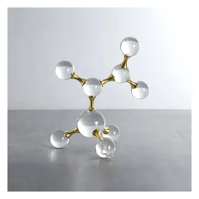 250mm Modern Crystal Ball Bubble Sculpture Decor Art 3D Molecular Ornament Living Room