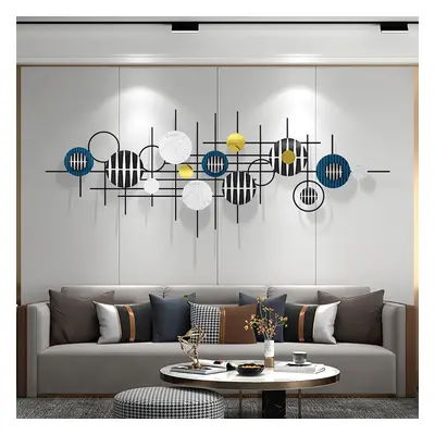 Gold & Black Modern Geometric Wall Accent Home 3D Wall Decor 1500mmW Living Room