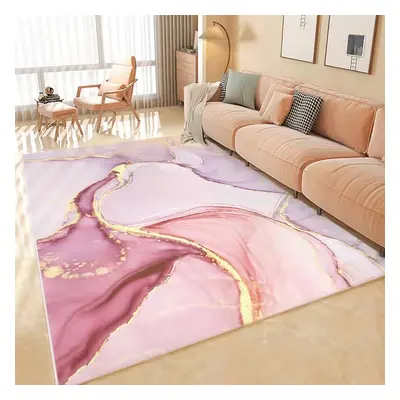 1200mm x 1600mm Abstract Modern Polyester Area Rug Living Room Flowing Pattern