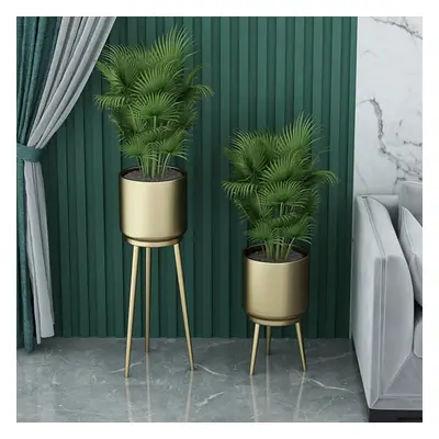 Nordic Metal Tripod Plant Stand Removable Planter Pot (Set of 2)