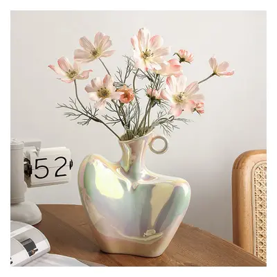 Modern Ceramic Body Shape Flower Vase Sculpture Home Desk Decor Art Living Room Bedroom