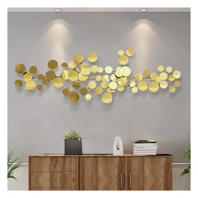 1 Piece Modern Style Geometric Figure Wall Decor Gold Iron Wall Decor