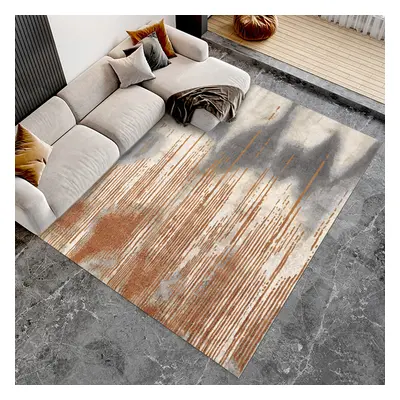 1800mm x 2700mm Modern Abstract Multi-colored Rectangle Area Rug Faux Cashmere Rug