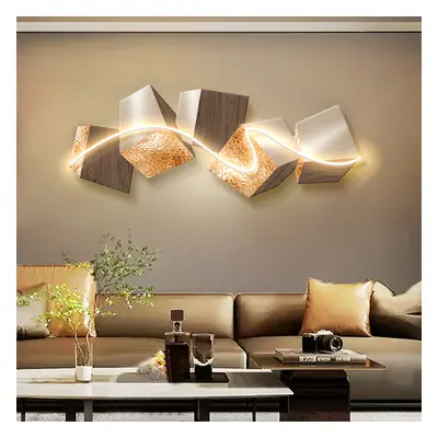 1000mm LED Acrylic Abstract Geometric Wall Decor Modern Art Living Room Bedroom