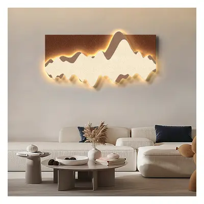 1000mm LED Wall Art Lighting Modern Abstract Geometric Landscape Wave Decor Living Room