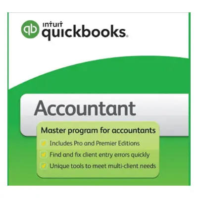 QuickBooks Accountant Desktop Plus 2024 NA Key (1 Year / 1 User)