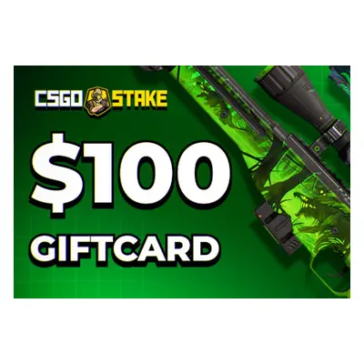 CSGOStake.com $100 Gift Card