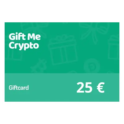 Gift Me Crypto €25 Gift Card